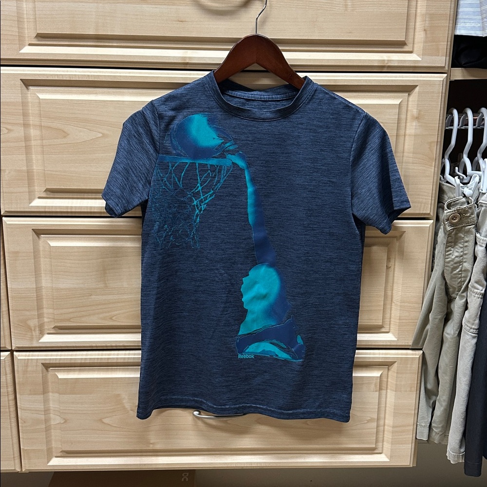 Reebok Heathered Blue Tee